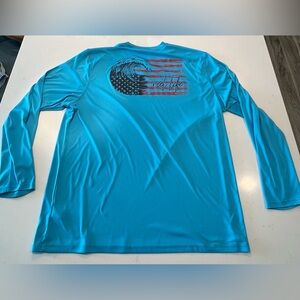Blue Long Sleeve Tee